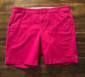 J Crew Women’s 16 Shorts Frankie Bermuda Chino 9" Inseam Cotton Stretch